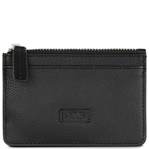 Monedero Piel Mujer Jaslen Amberes Negro
