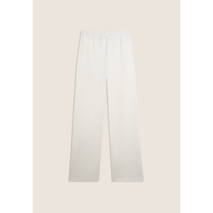 Pantaloni Sportivi Wide Leg con Lunghezza Full