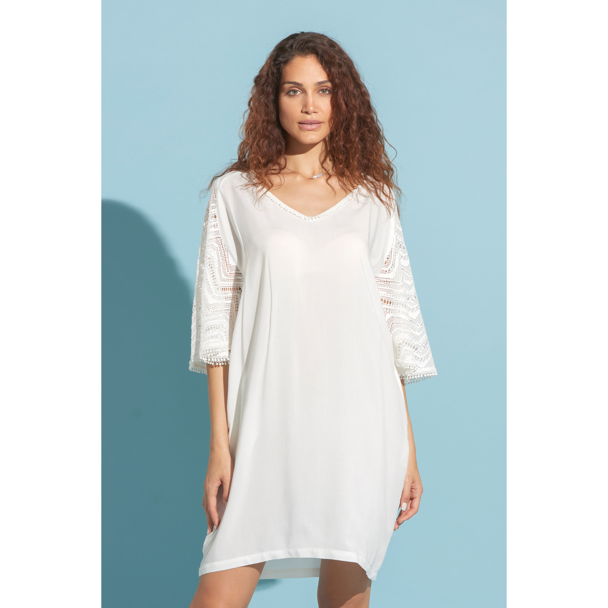 Abitino mare donna viscosa santorini Noidinotte