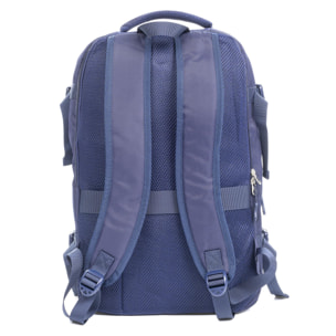 Mochila cabina multi compartimento, porta Laptop 17''. Adaptable a Trolley.