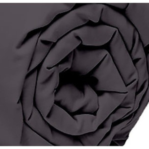 DRAP HOUSSE 2 PERS 140x190  ANTHRACITE