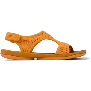 Sandalias - CAMPER Right Nina - Naranja - Textil técnico (poliéster reciclado)