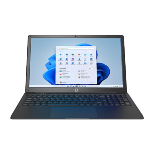 Ordinateur portable Netbook Pro 15,6” | Windows 10 Pro actualizable a Windows 11 Pro | Intel N4020 | 4GB RAM | 128GB | Soporta disco duro HDD 1TB | Teclado qwerty