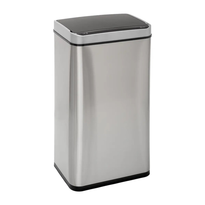 Poubelle automatique 40L Inox Sensor