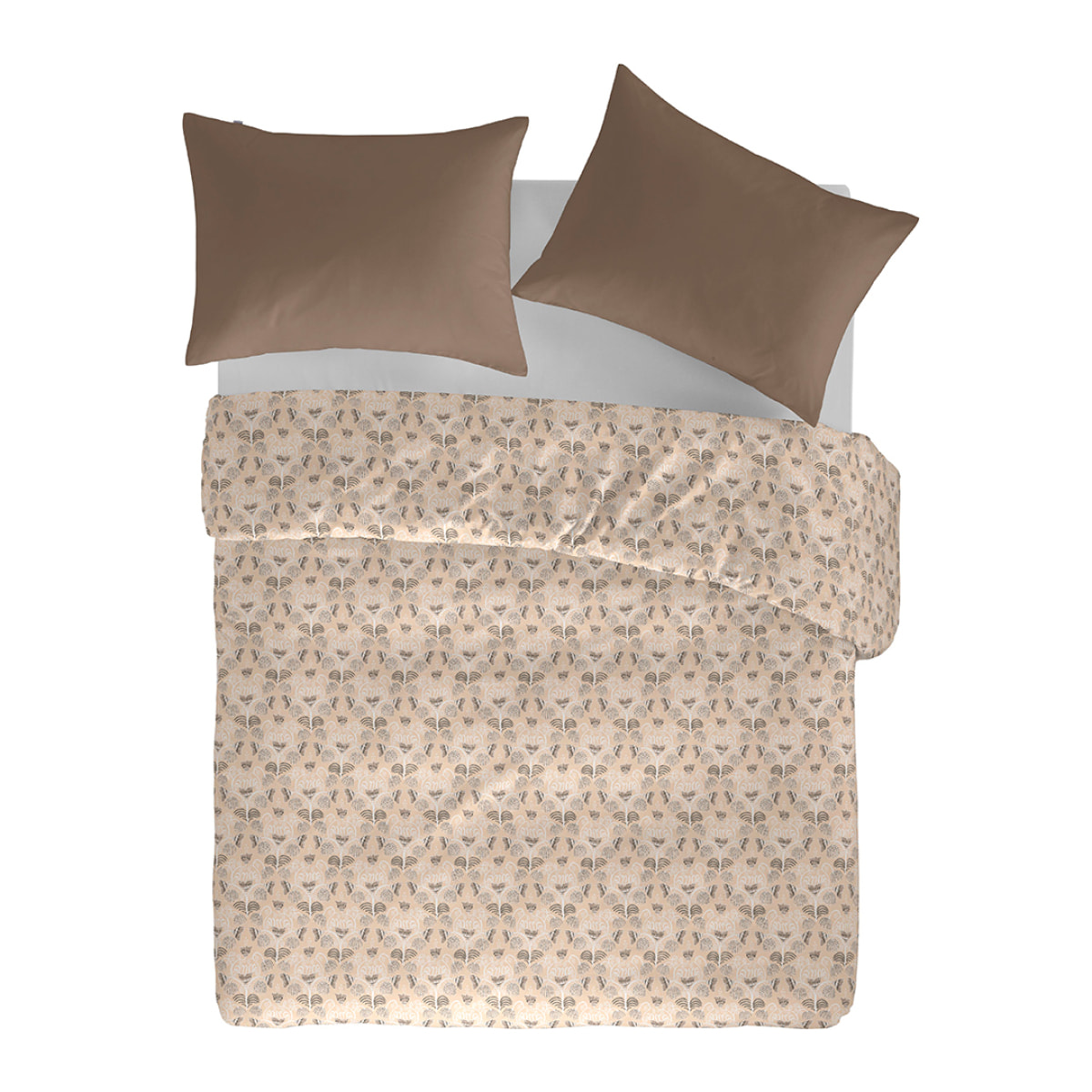 Housse de couette BATI en lin/coton organic - aube - vendue seule