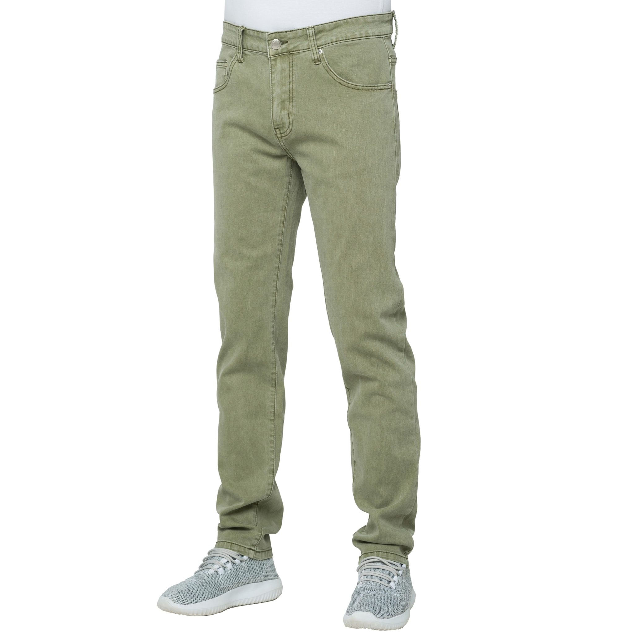 Pantalone Hot Buttered 5 tasche Mandalika verde