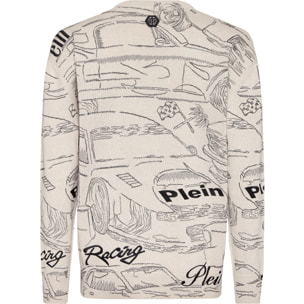 PHILIPP PLEIN Jersey Cuello Redondo RACING