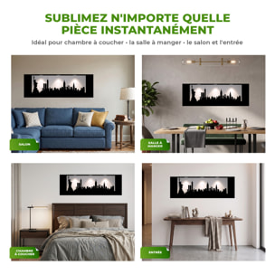 Stickers muraux 3D | Sticker Mural Autocollant effet 3D New-York - Stickers adhésifs 3D Chambre Salon Trompe l'oeil