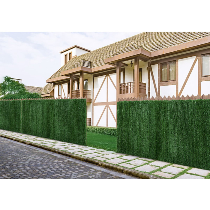 Lot de 6 Haies artificielles - 150 x 300 cm