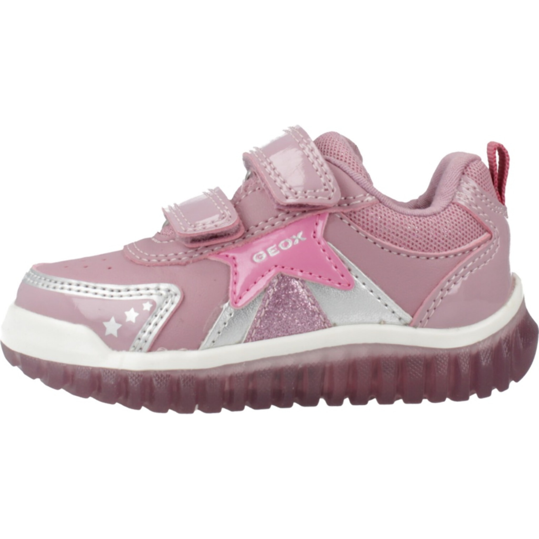 Zapatillas Niña de la marca GEOX  modelo B LIGHTYLOO GIRL ROSA