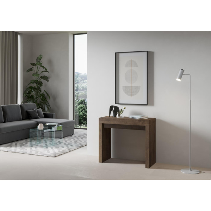 Console Roxell Small cm.90x42 (extensible à 196) Noyer