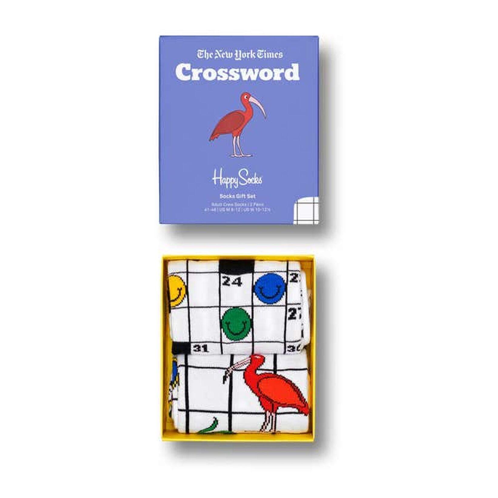 Calcetines 2-pack crossword gift