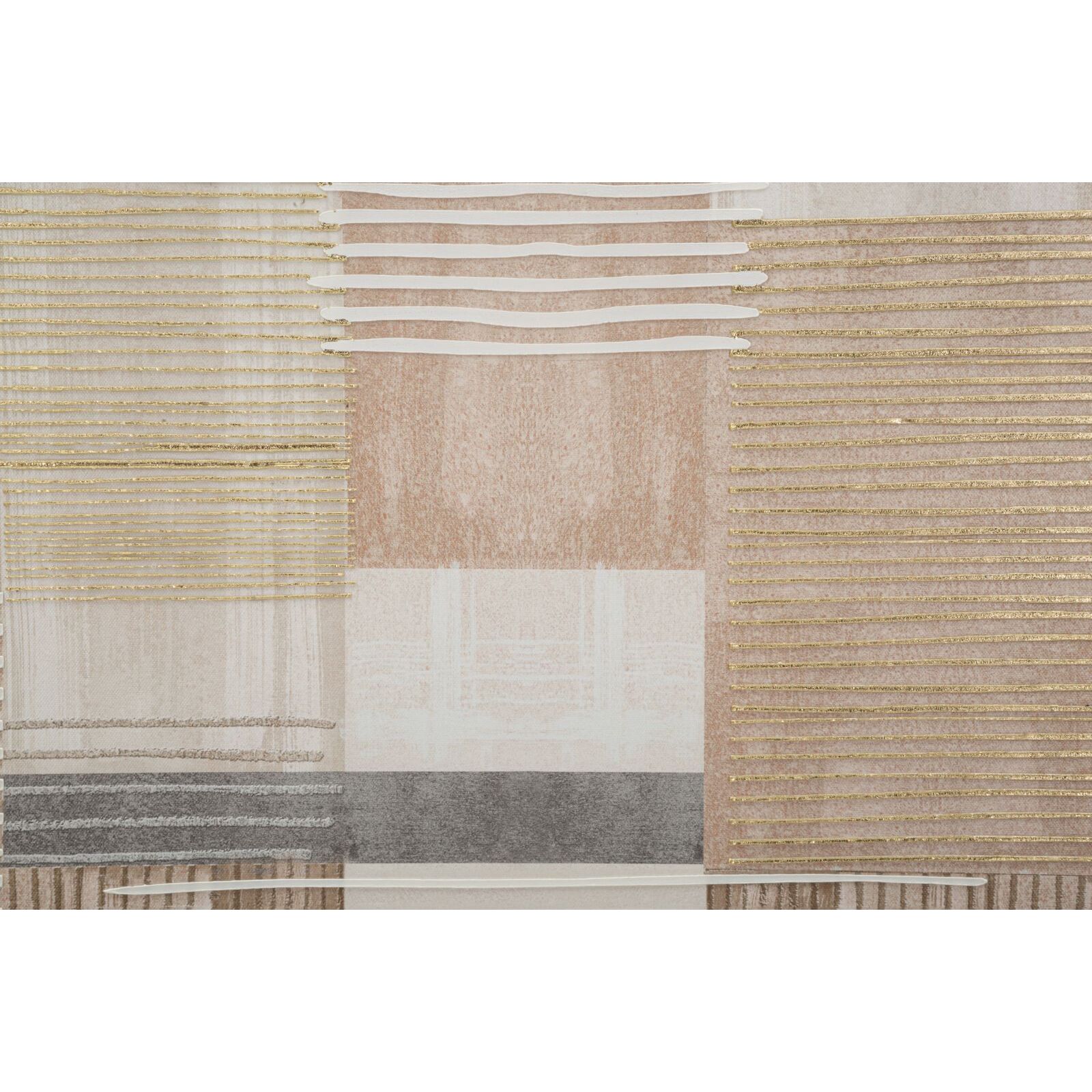 STAMPA DIPINTA SU TELA LIGNES C/CORNICE -B- CM 60X3X60