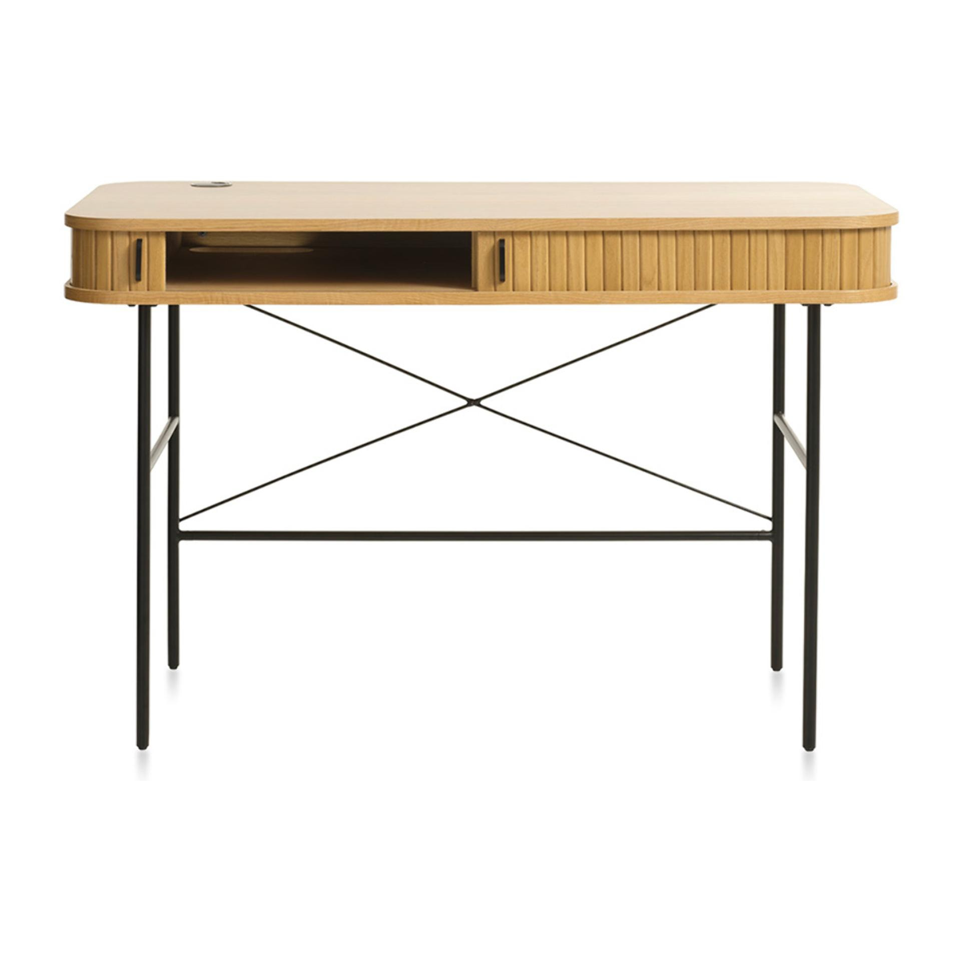 Bureau bois naturel alba 120x60cm