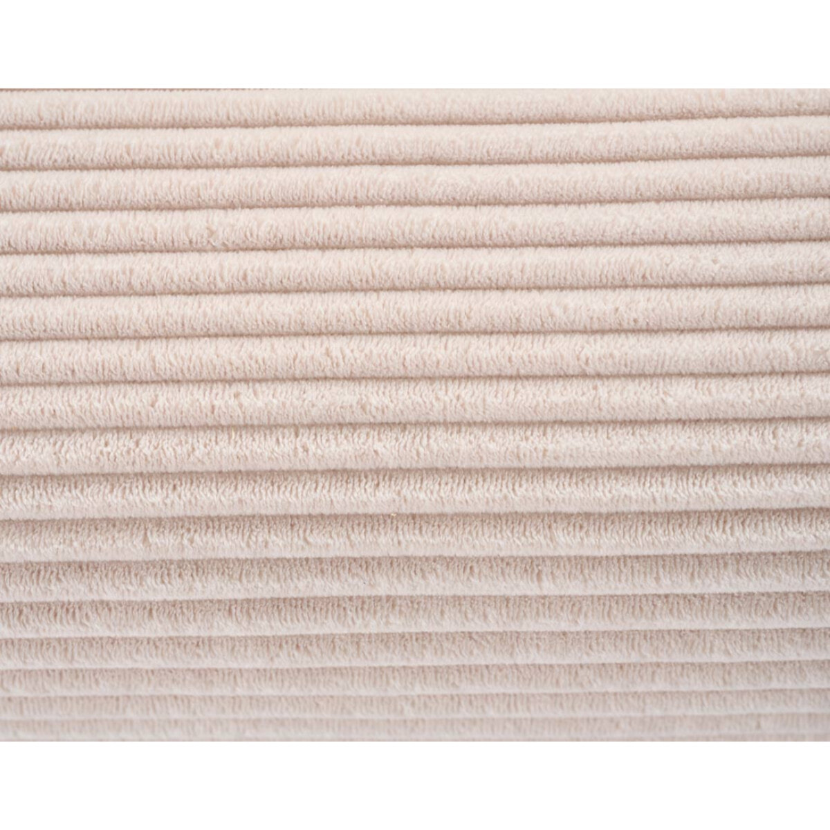 Onyx - lit coffre - 160x200 cm - en velours côtelé - sommier inclus - Beige