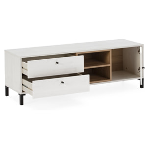 Mueble tv javea 2c2h1p blanco nordic