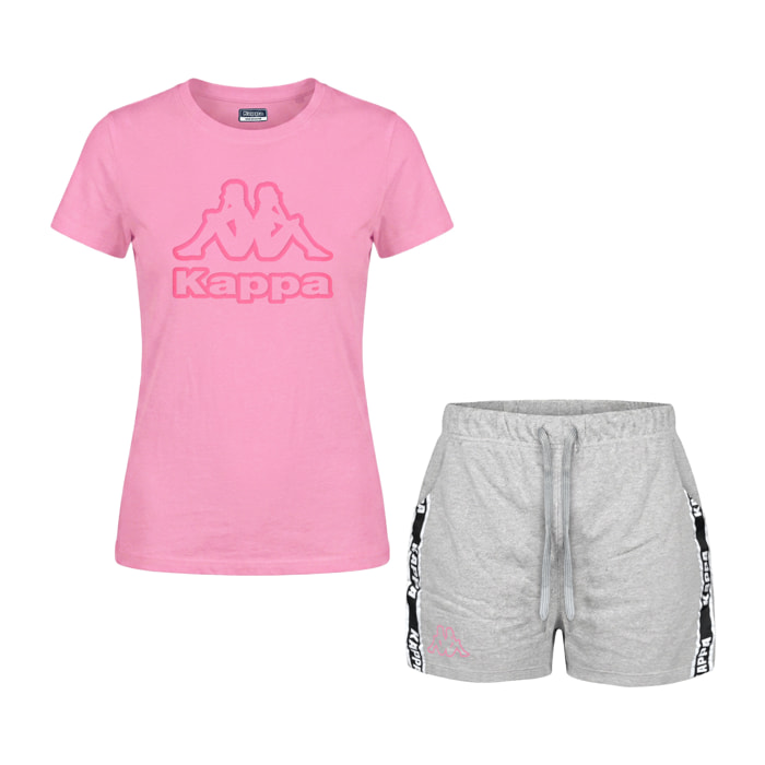 Completo Corto Donna KAPPA Cotone Jersey
