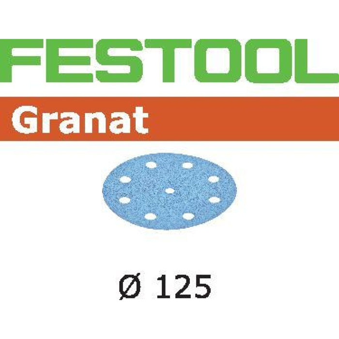 Boite de 50 abrasifs FESTOOL STF D125/90 P80 GR/50 - 497167