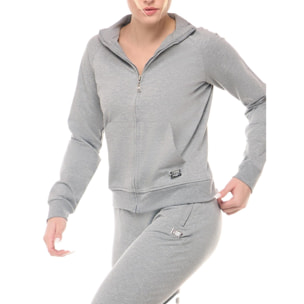 Chándal con cuello y cremallera para mujer Leone Be Glam