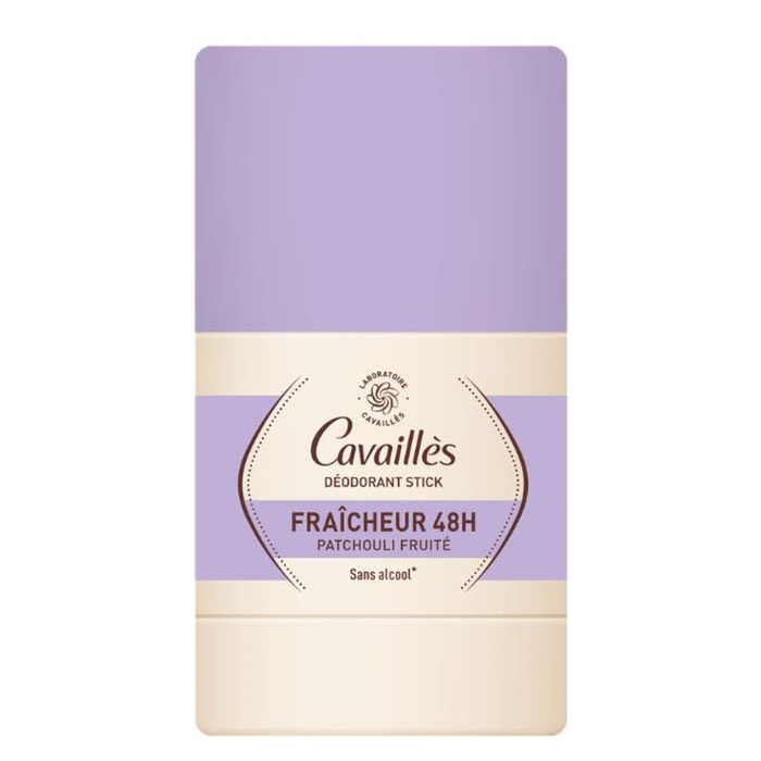 Patchouli Fruité - Déodorant Stick Fraîcheur 48h