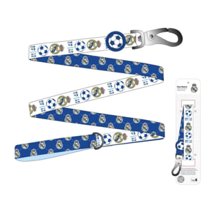 Correa para perros m diseño real madrid