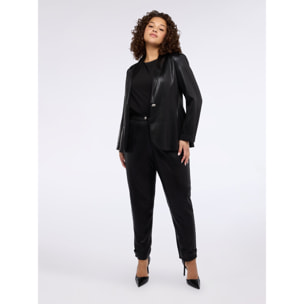 Fiorella Rubino - Top con puntos de luz - Negro