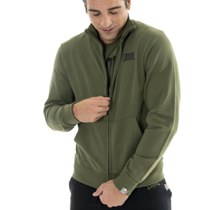 Sudadera de invierno para hombre con cuello alto y cremallera 'Basic'