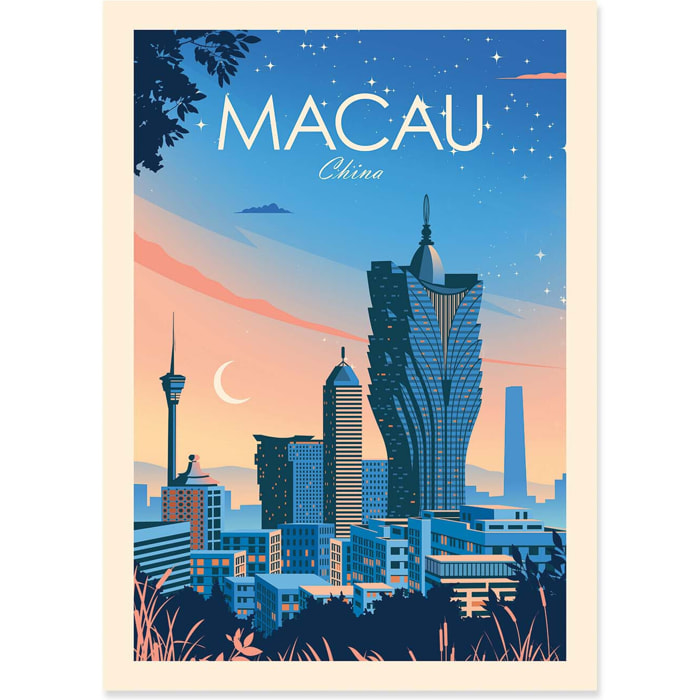 Affiche - Macau China - Studio Inception