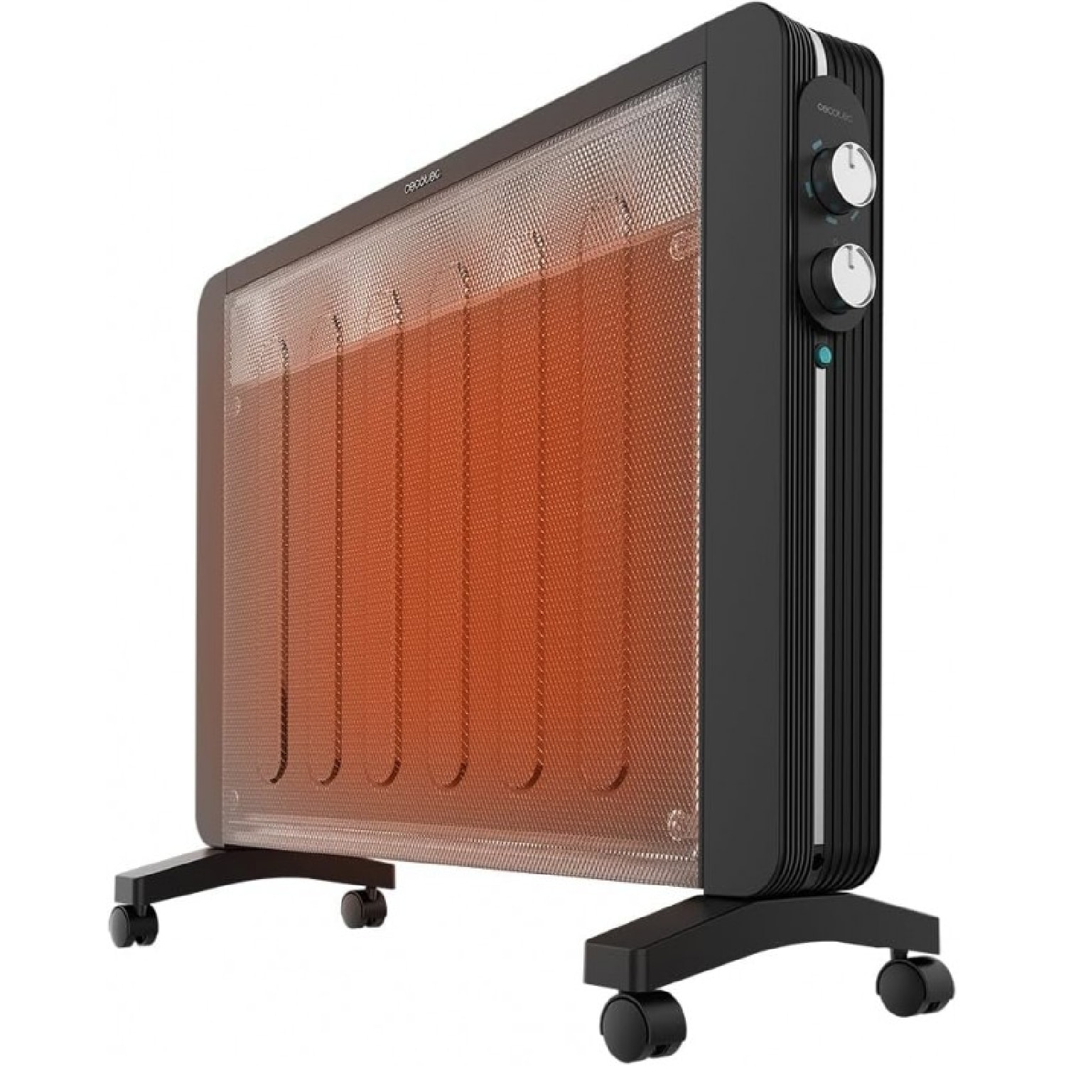 Placa Radiante de Mica Ready Warm 2000 Now. 2000 W, Termostato Ajustable y 2 Niv