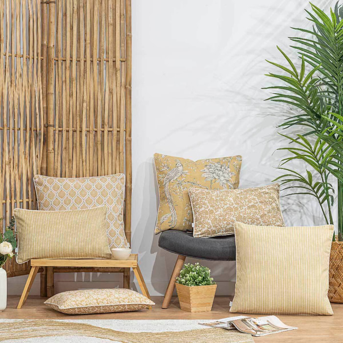 2 Fundas de cojín de algodón HARRISON 30x50 cm . Disponible en varios colores.