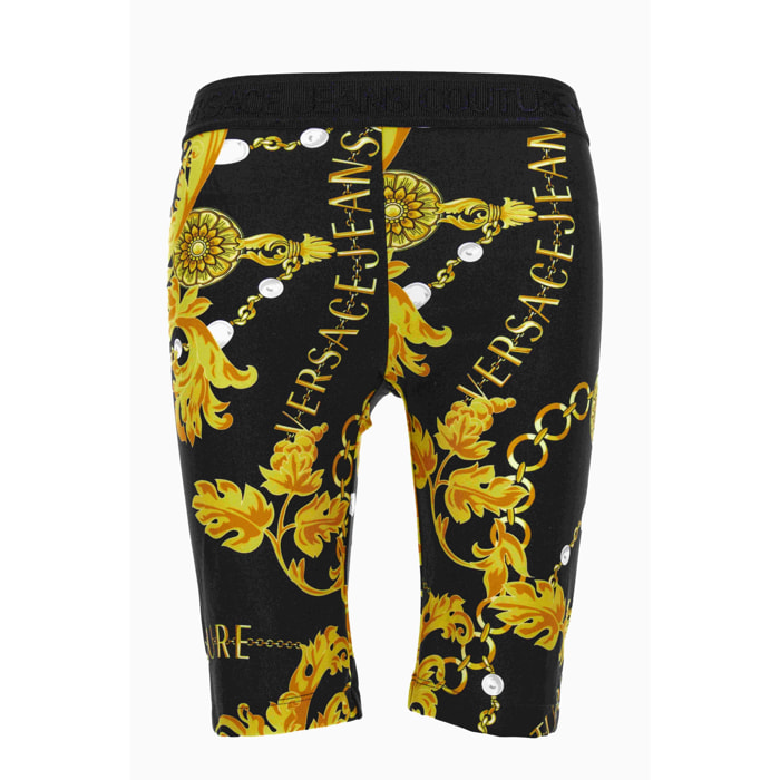 Versace Jeans Couture Pantaloncini da ciclismo stampati Versace Jeans Couture Baroque Couture.