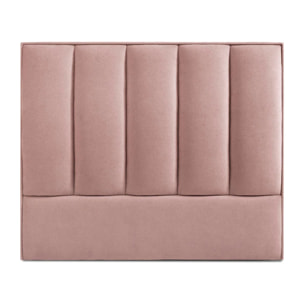 Cabecero de madera tapizado en tela para cama de 90 100x132