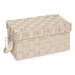 Set de 2 paniers Lise beige
