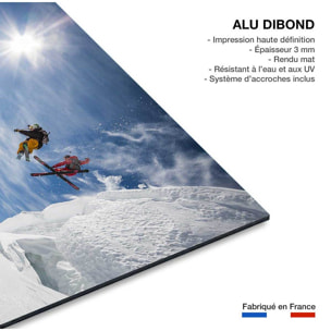 Tableau sport Jumping ski Tableau alu Dibond