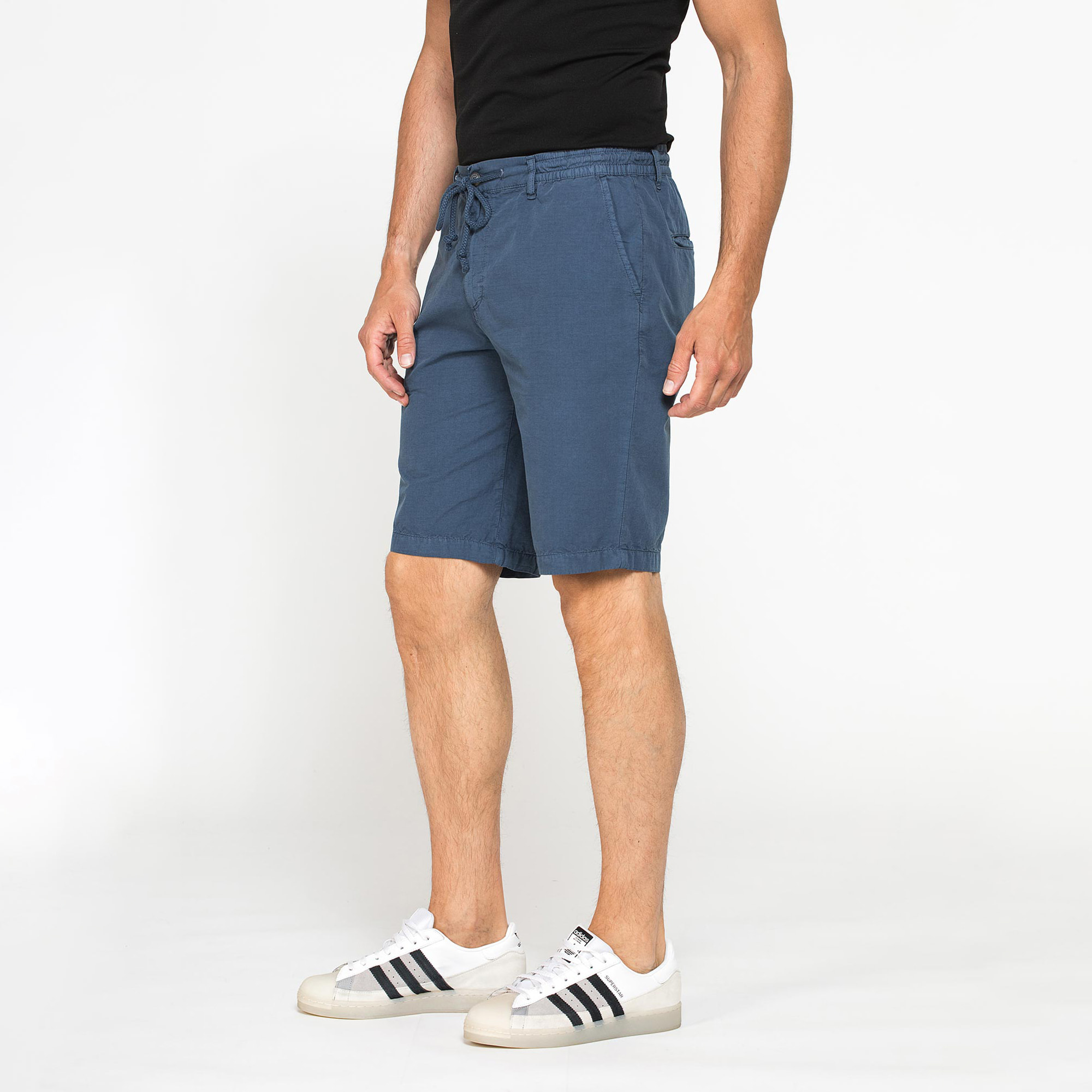 BERMUDA IN RIPSTOP LEGGERO CON ELASTICO E COULISSE