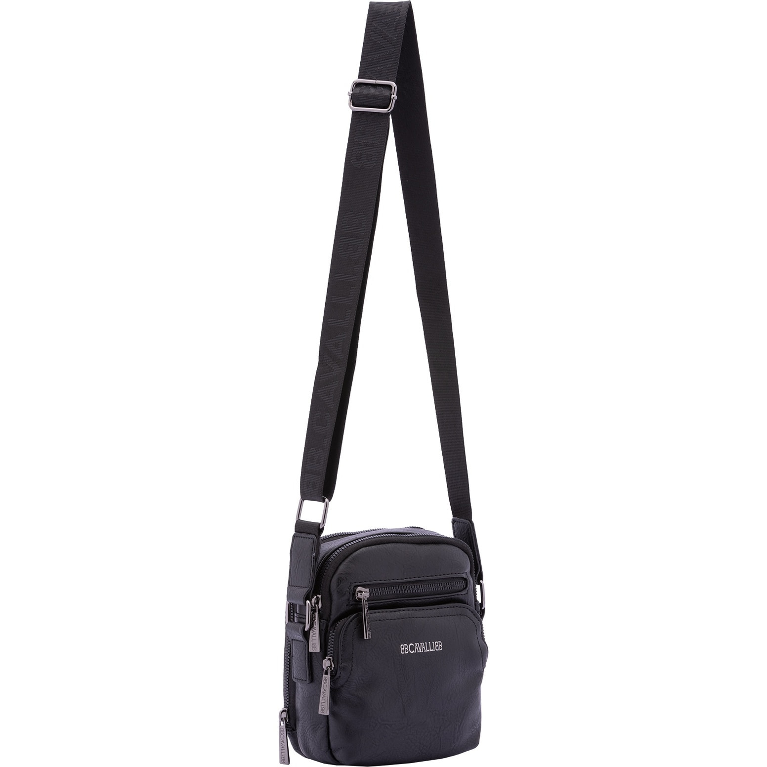 Borsa a tracolla da uomo - Modello False - Ecopelle - 18.0 x 15.0 x 9.0 cm