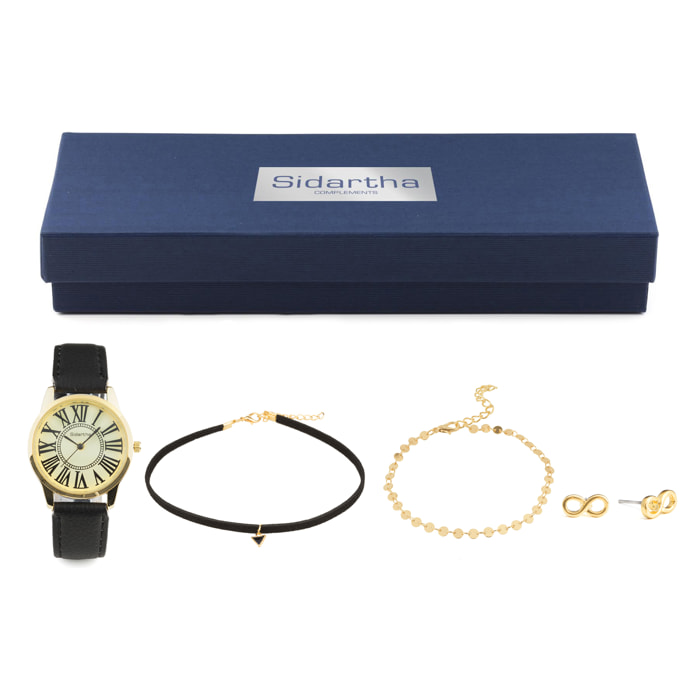 Caja Caja regalo 46 Imitación Piel, brass y cuero sintetico