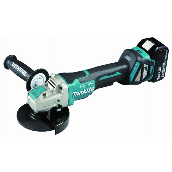 Amoladora Ø125 mm 18V Li-Ion 5 Ah MAKITA - DGA519RTJ1