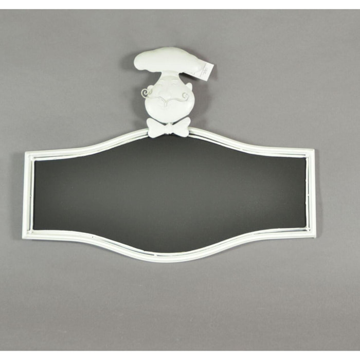 Lavagna in metallo cuoco rettangolare svasato cm54,5x41x2