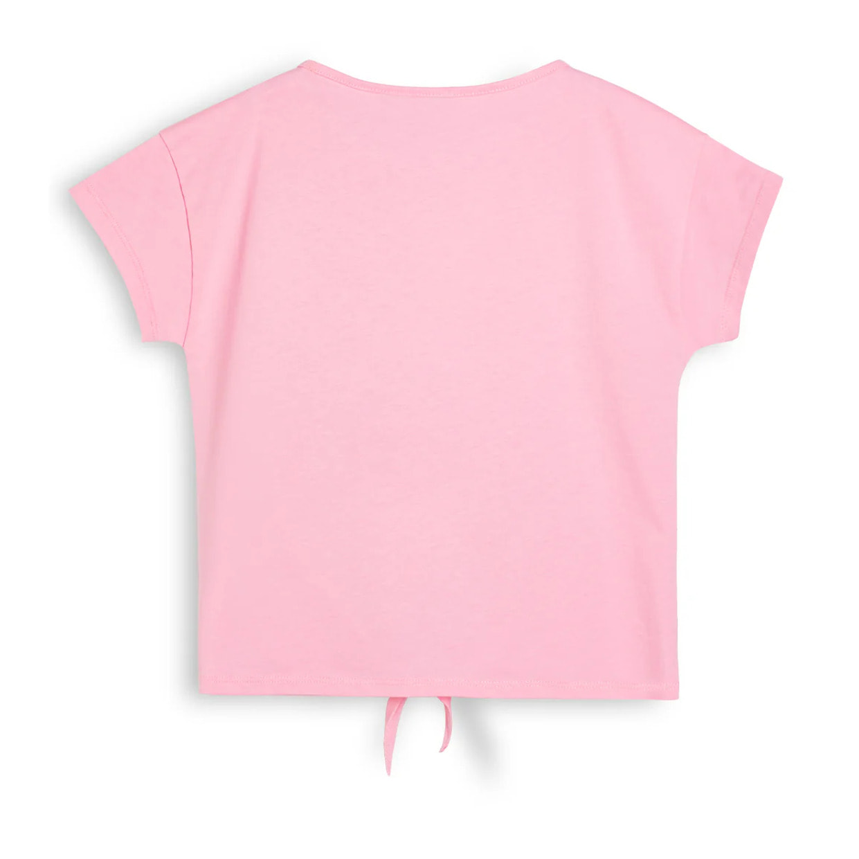 Camiseta de Niña con Diseño Frontal en Purpurina