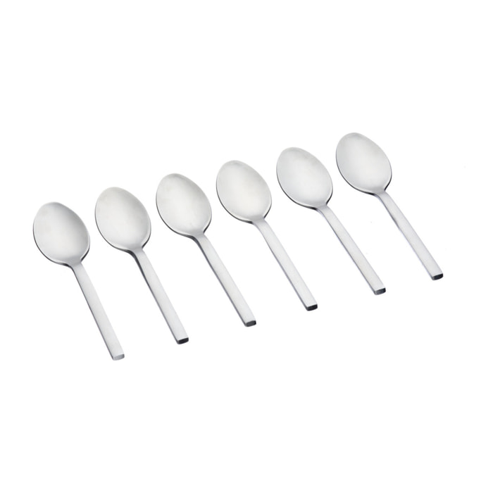 Coffret 6 petites cuillères EMUND - Silver