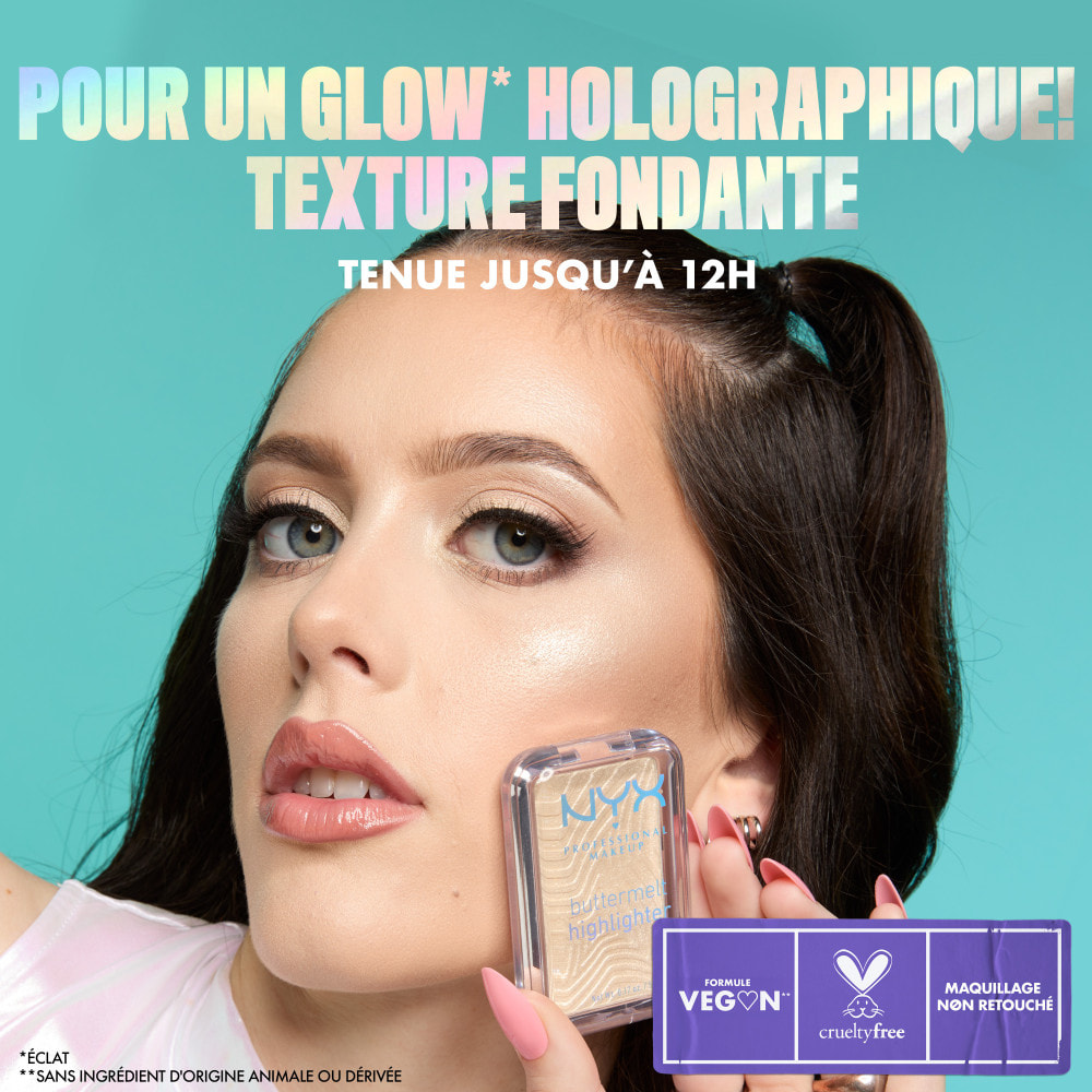 NYX Professional Makeup Buttermelt Highlighter BRIGHT AND BUTTA