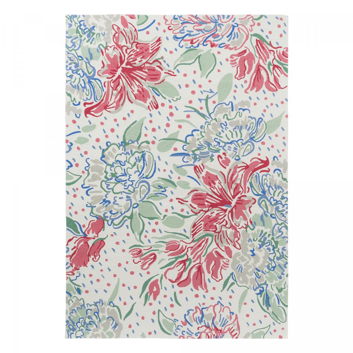 Tapis extérieur kilim fait main rectangle CHICDOUP