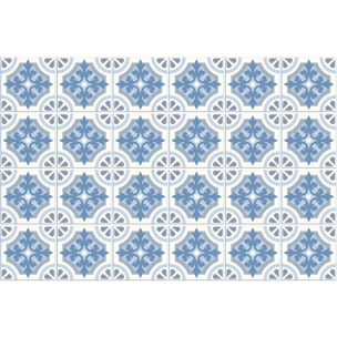 Stickers muraux - Sticker Mural Carrelage adhésif Cuisine Salle de Bain - 24 STICKERS CARRELAGES AZULEJOS VALDA