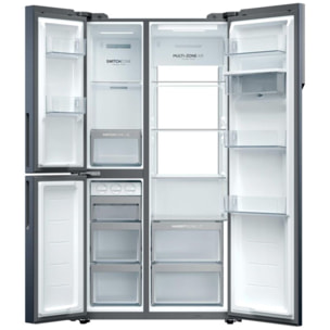 Réfrigérateur Américain HAIER HSPR79F18EWMB