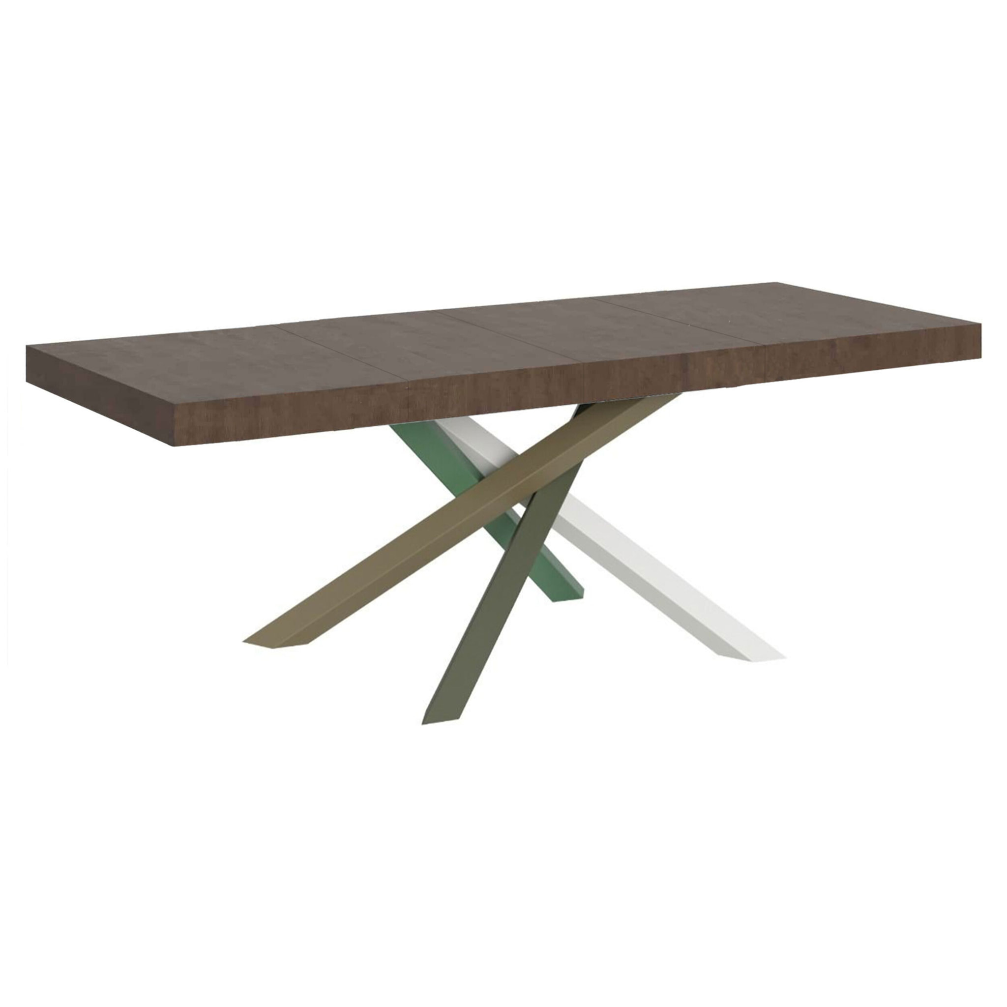 Table extensible 90x180/284 cm Volantis Premium Noyer cadre 4/A