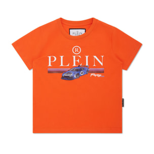 PHILIPP PLEIN Camiseta Cuello Redondo Ss RACING