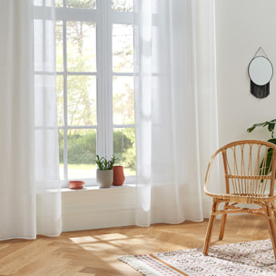 Voilage "Sab" blanc 140x240cm