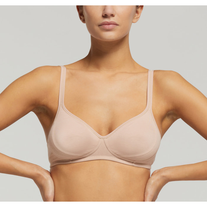 Reggiseno cotone lunetta