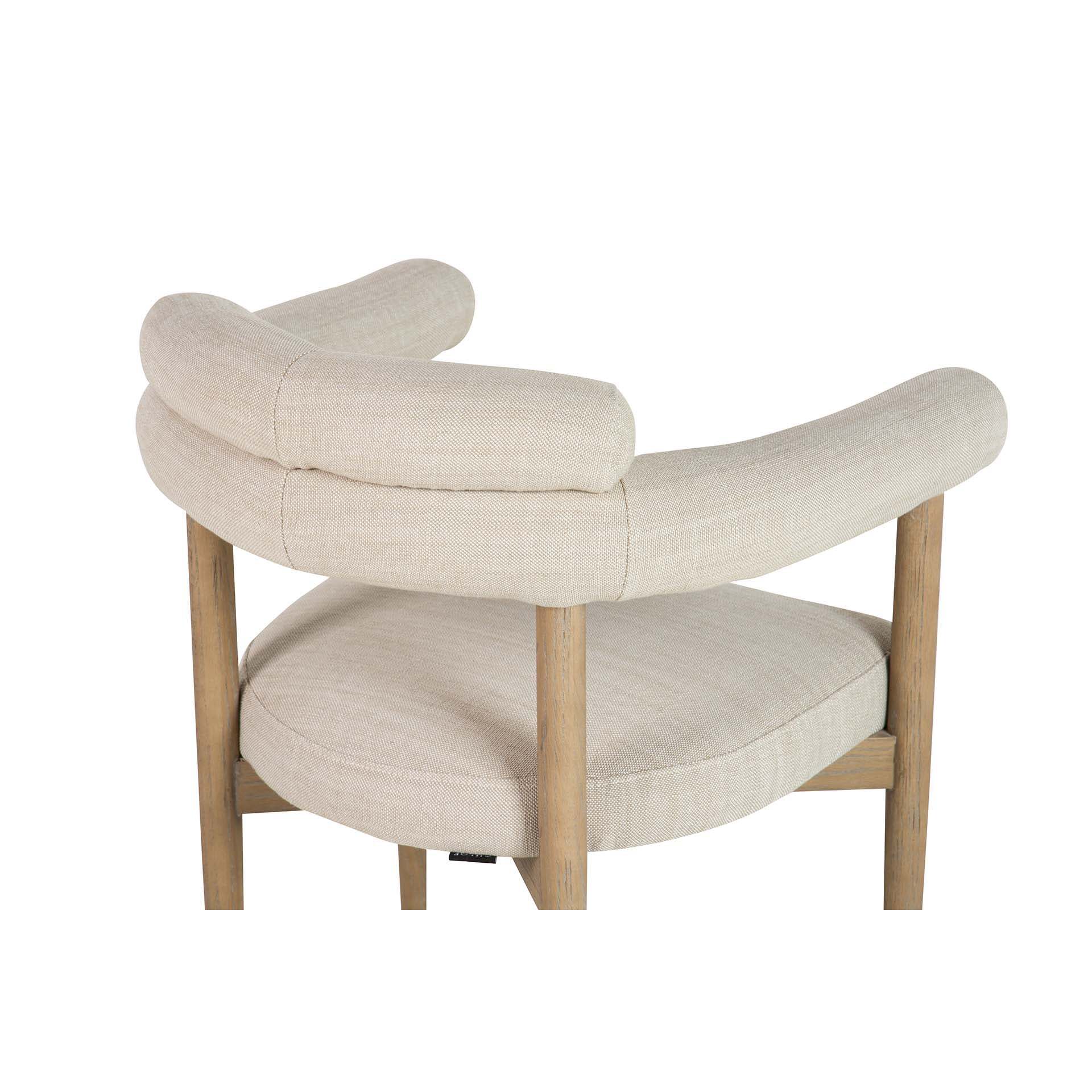 Silla Madera Fresno Beige 66x56x79 Cm
